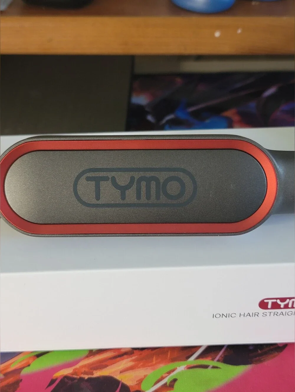 TYMO Ring Plus Ionic Hair Straightening Comb